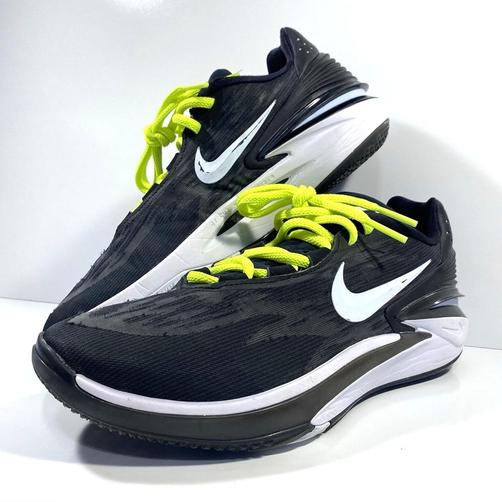 Nike Mens Size 12 Air Zoom GT Cut 2 Black White DJ6015-006